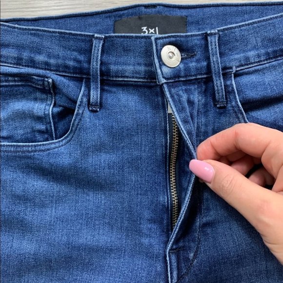 3x1 High Rise Straight Leg Jeans - Picture 9 of 12